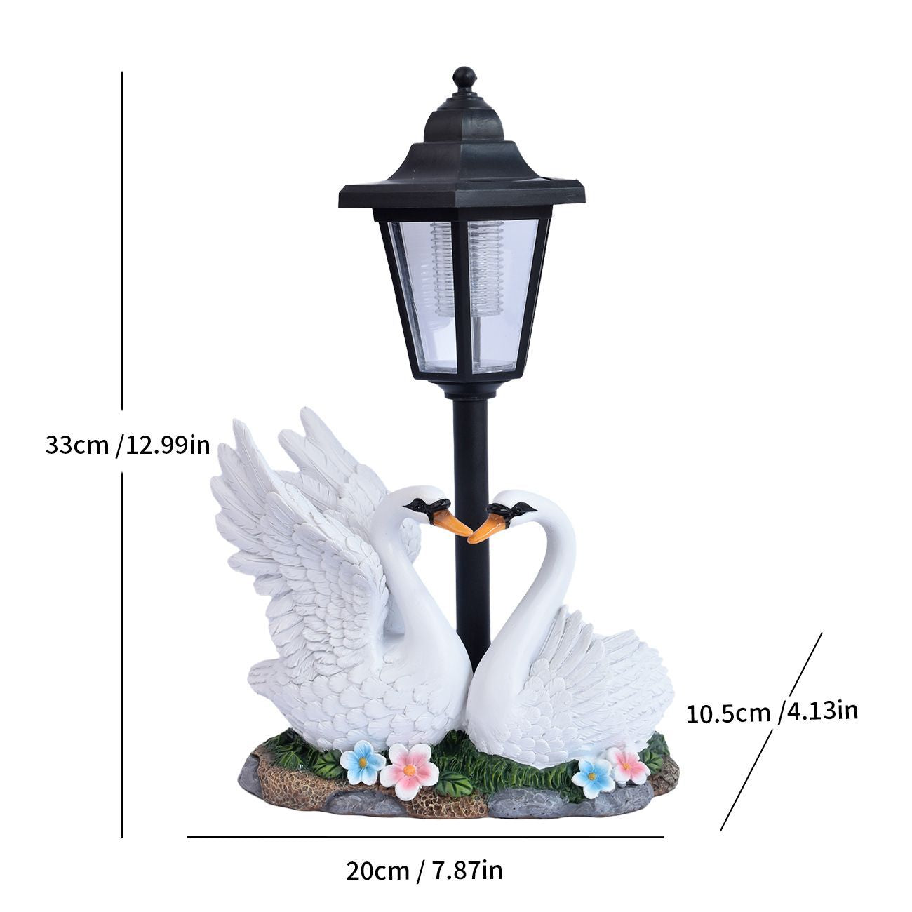 Elegant Swan Decorative Lamp Homeandso