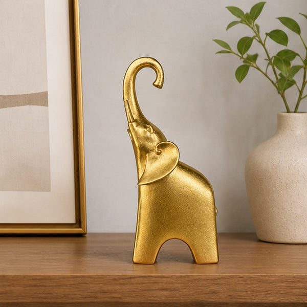 Artistic Elephant Figurine