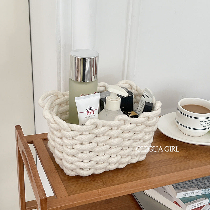 Handwoven Decorative Storage Basket