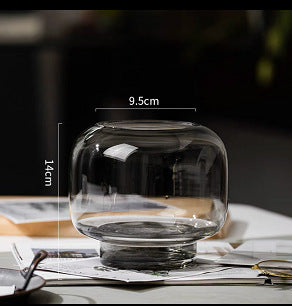 Dekoratives Glas-Mittelstück