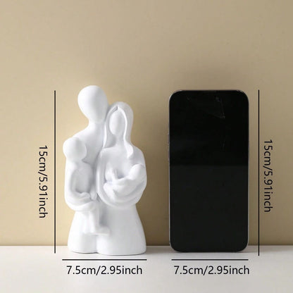 Family Bonding Sculpture Homeandso