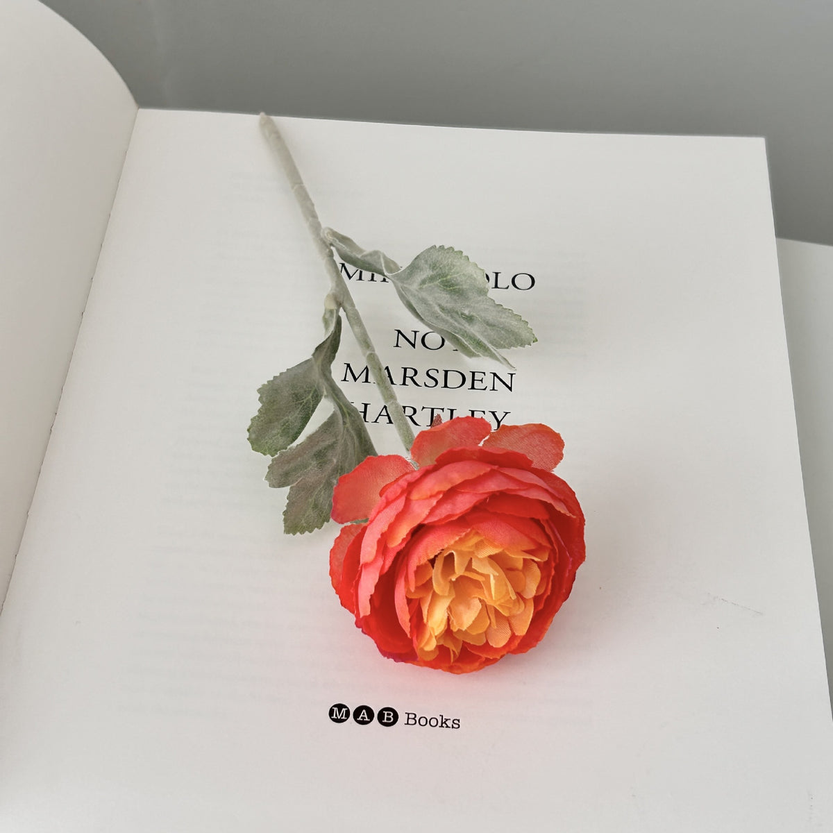 Realistic Fabric Rose Stem