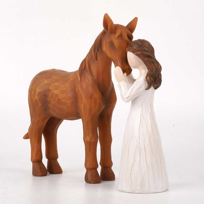 Decorative Horse and Figurine Homeandso