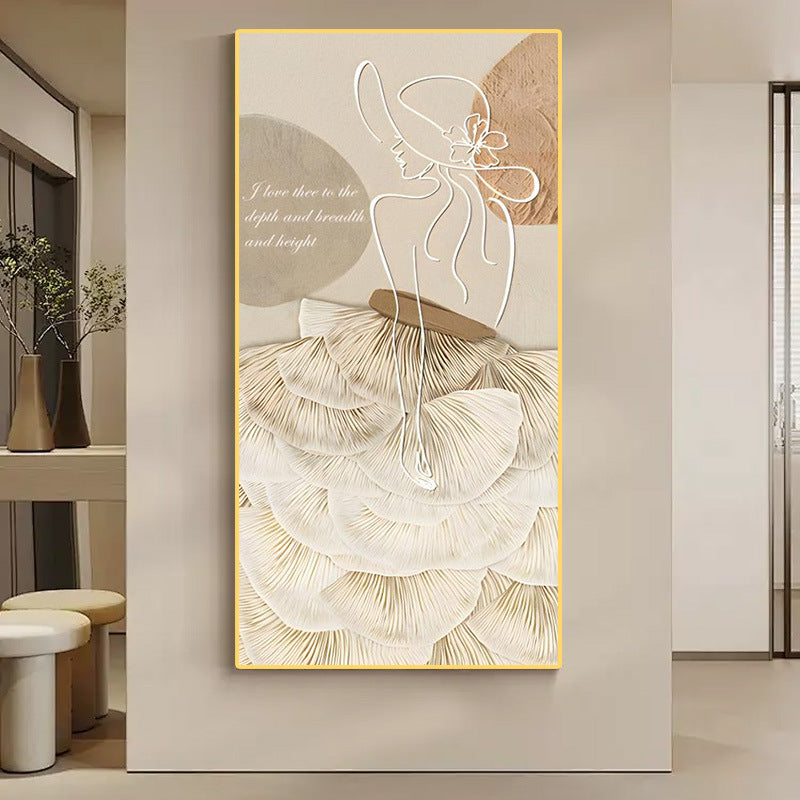 Elegant Fashion Art Print Homeandso