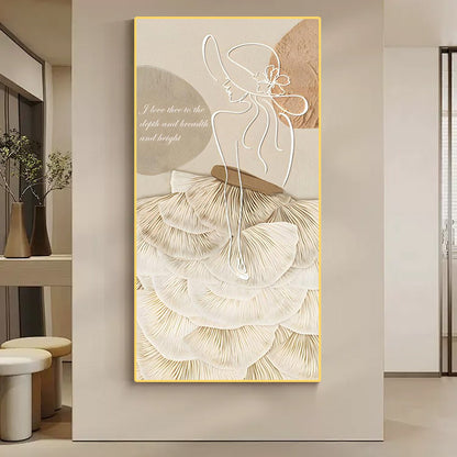 Elegant Fashion Art Print Homeandso
