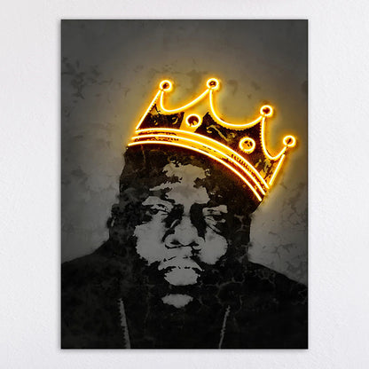 Neon Illumination Street Art Print Homeandso