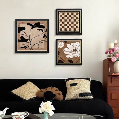 Elegant Framed Bamboo Wall Art Homeandso