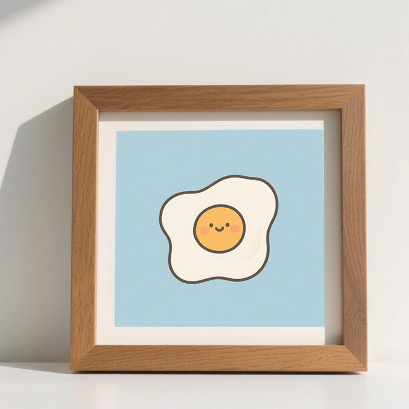 Whimsical Egg Art Frame