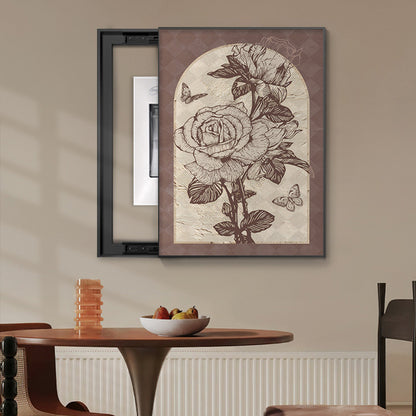 Decorative Framed Botanical Art Print Homeandso