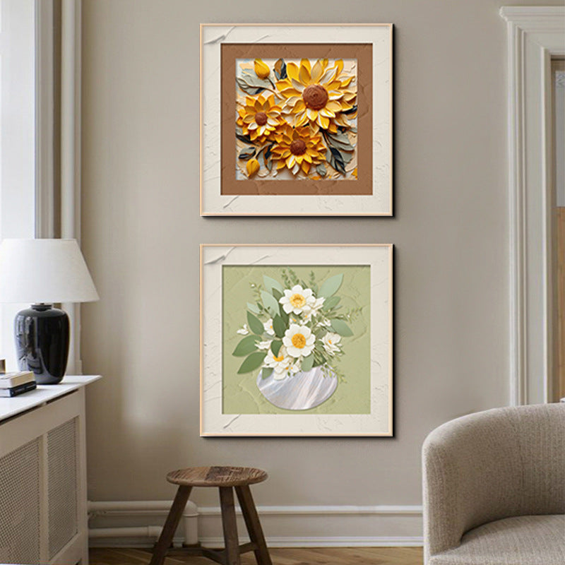 Decorative 3D Floral Wall Art Homeandso
