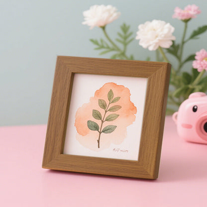 Artistic Nature-Inspired Picture Frame