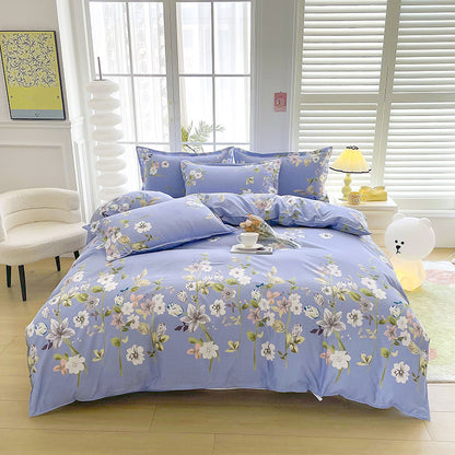 Floral Patterned Duvet Cover Set