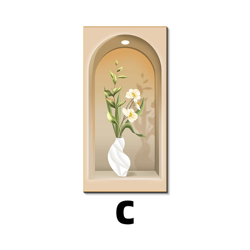 Framed Floral Landscape Artwork Homeandso