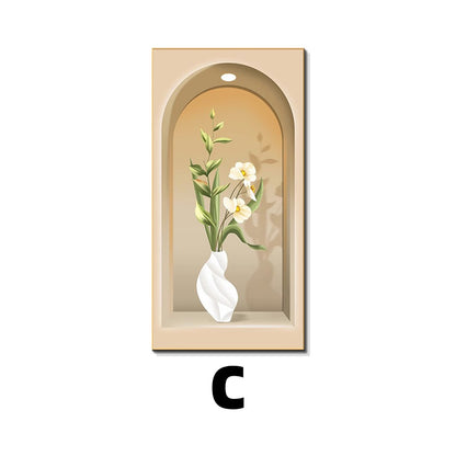 Framed Floral Landscape Artwork Homeandso