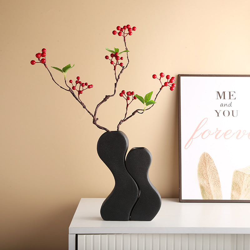 Abstract Shaped Ceramic Sculpture Homeandso