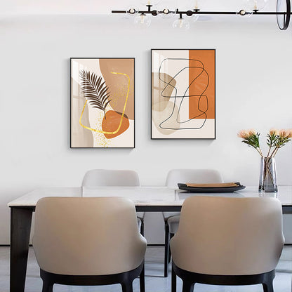 Abstract Botanical Framed Wall Art Homeandso