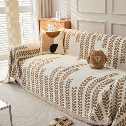 Cozy Textured Knit Throw Blanket