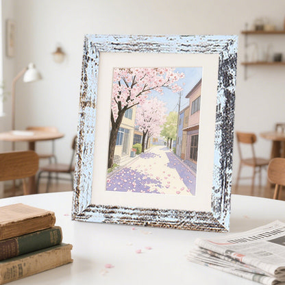 Decorative Framed Cherry Blossom Artwork