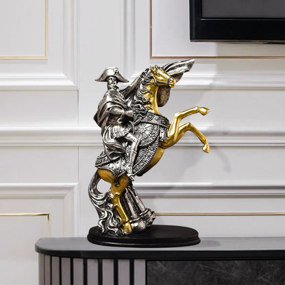 Decorative Equestrian Sculpture Homeandso