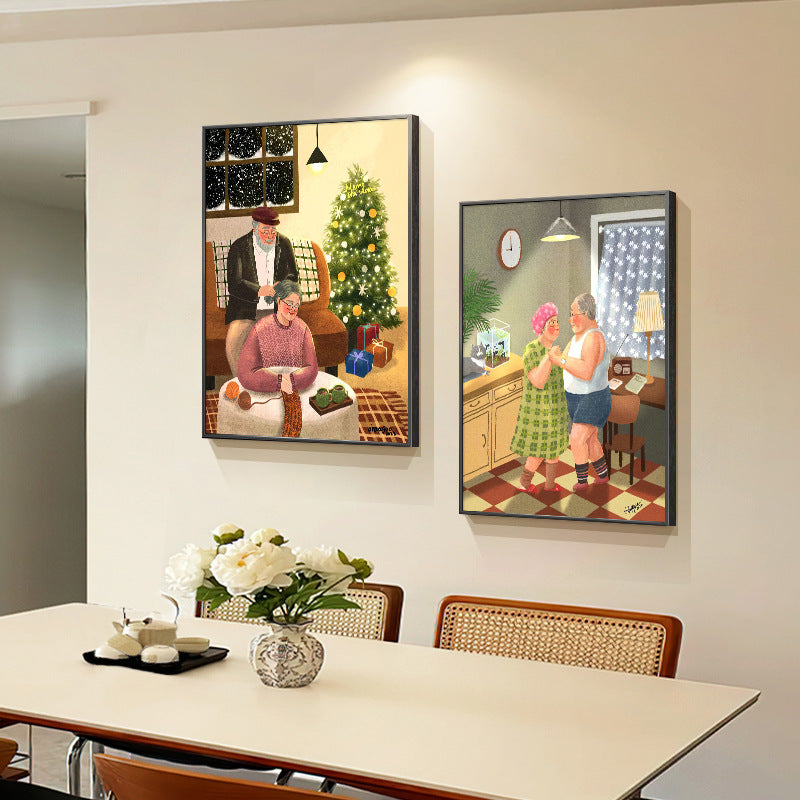 Decorative Illustrative Canvas Art Homeandso