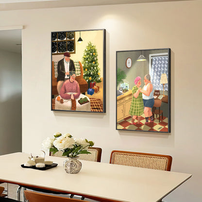 Decorative Illustrative Canvas Art Homeandso