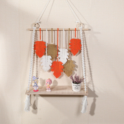 Bohemian Leaf Wall Art Decor Homeandso