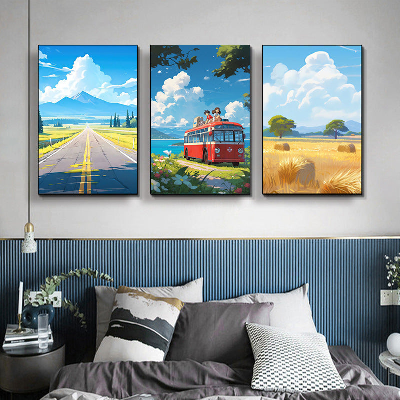 Framed Dreamy Landscape Wall Art Homeandso