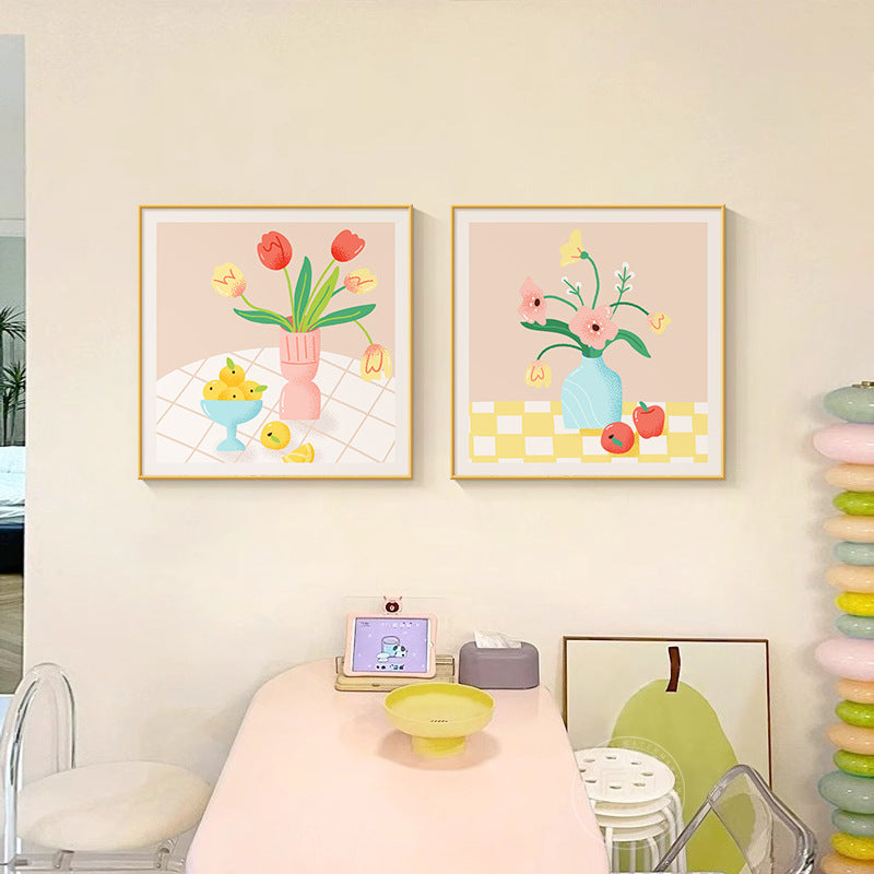Decorative Framed Floral Still Life Art Print Homeandso