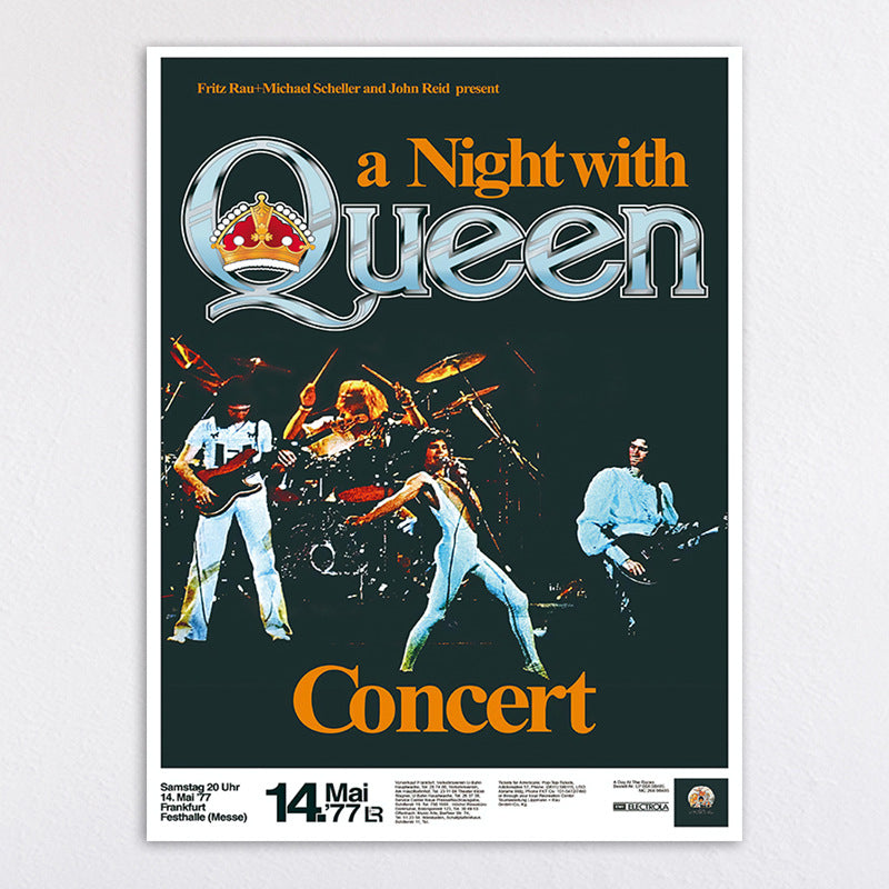 Vintage Concert Poster Homeandso