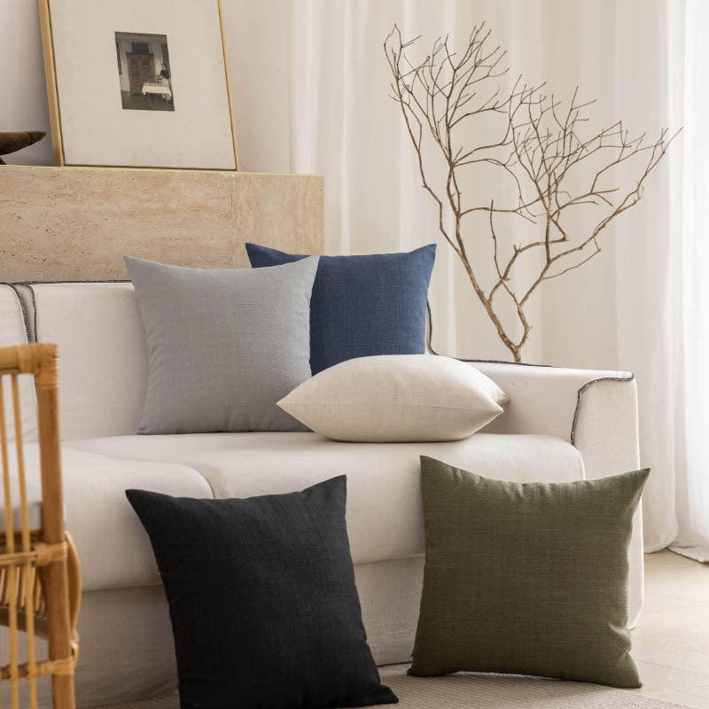 Comfortable Textured Throw Pillow