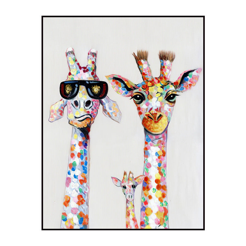 Whimsical Giraffe Canvas Art Homeandso