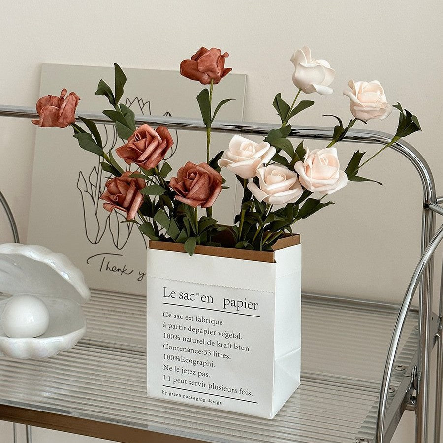Elegant Faux Floral Bouquet Arrangement
