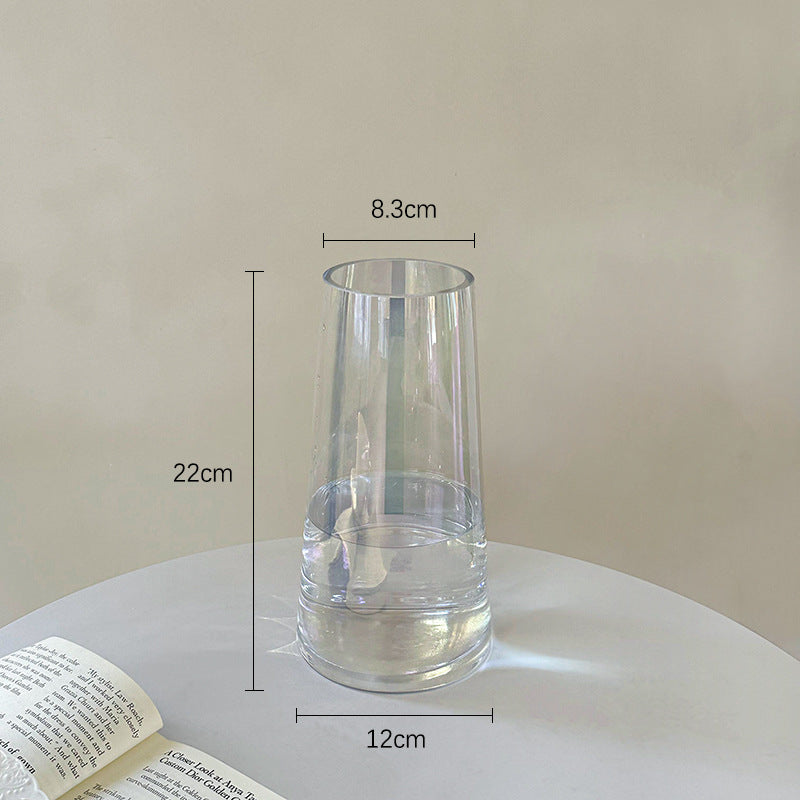 Elegant Glass Blossom Vase