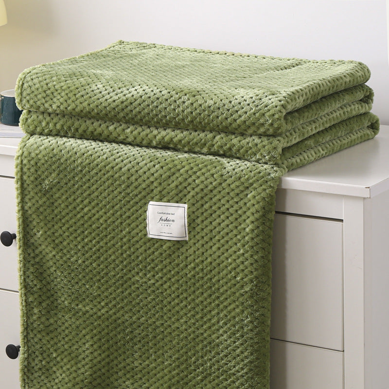 Decorative Ultra-Plush Textured Throw Blanket Homeandso