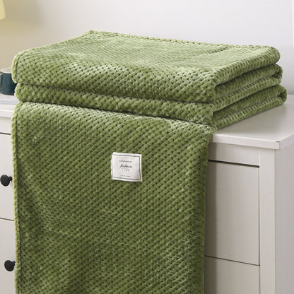 Decorative Ultra-Plush Textured Throw Blanket Homeandso