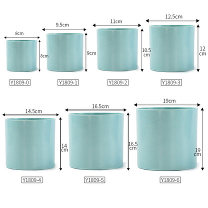 Sleek Ceramic Flower Pot Homeandso