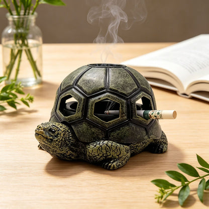 Decorative Turtle-Shaped Candle Holder Homeandso