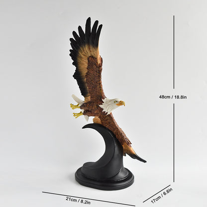 Majestic Bald Eagle Statue Homeandso