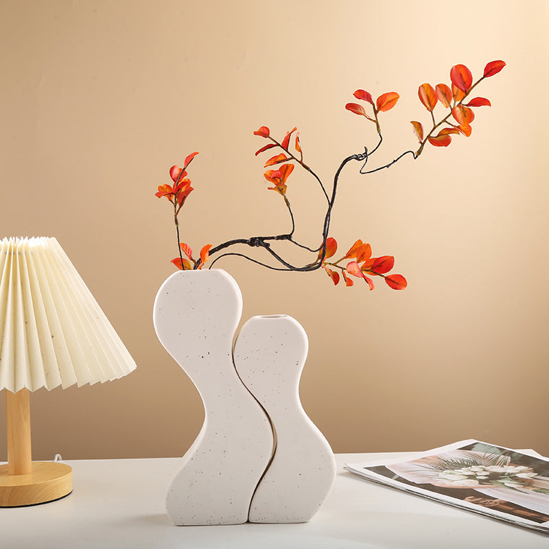 Abstract Shaped Ceramic Sculpture Homeandso