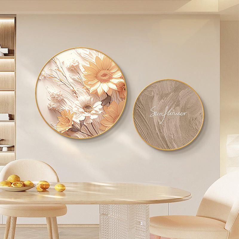 Elegant Floral Texture Wall Art Homeandso
