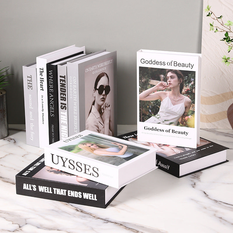 Decorative Book Set Homeandso