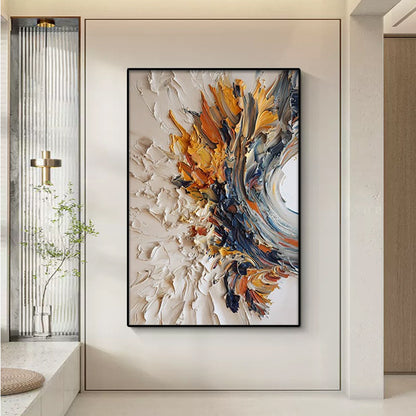 Abstract 3D Textured Wall Art Homeandso