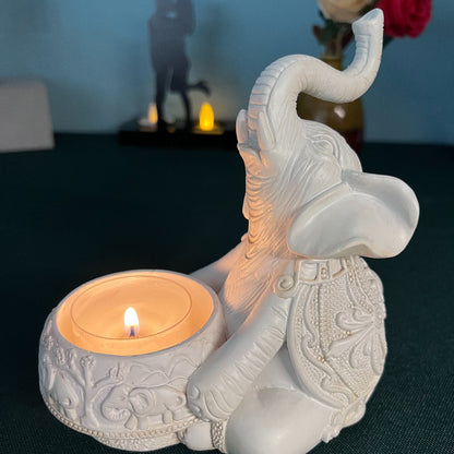 Elephant-Themed Decorative Phone Stand Homeandso