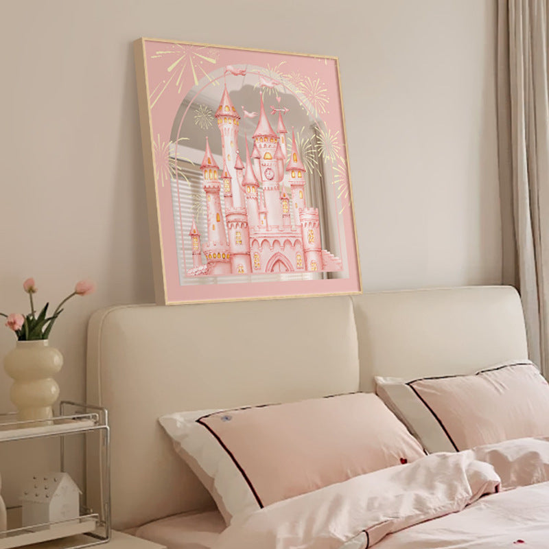 Artistic Village Landscape Framed Print Homeandso