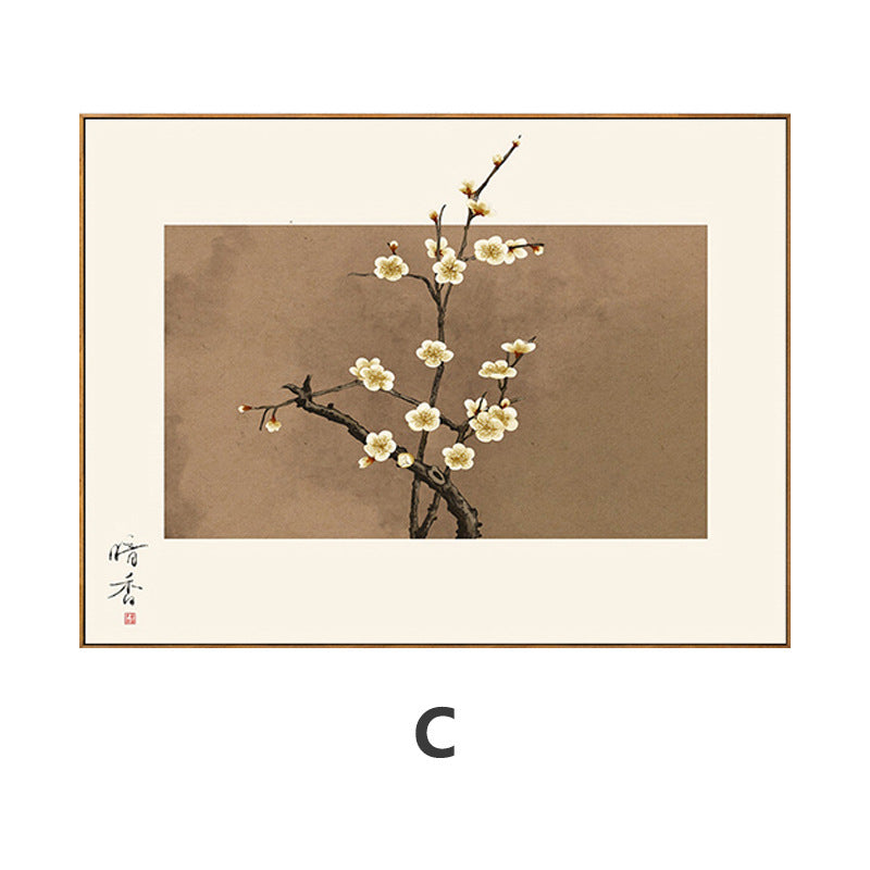 Elegant Framed Floral Blossom Art Print Homeandso