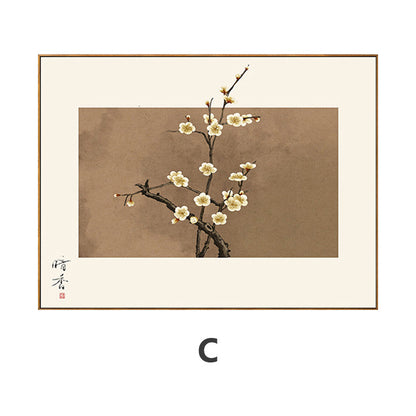 Elegant Framed Floral Blossom Art Print Homeandso