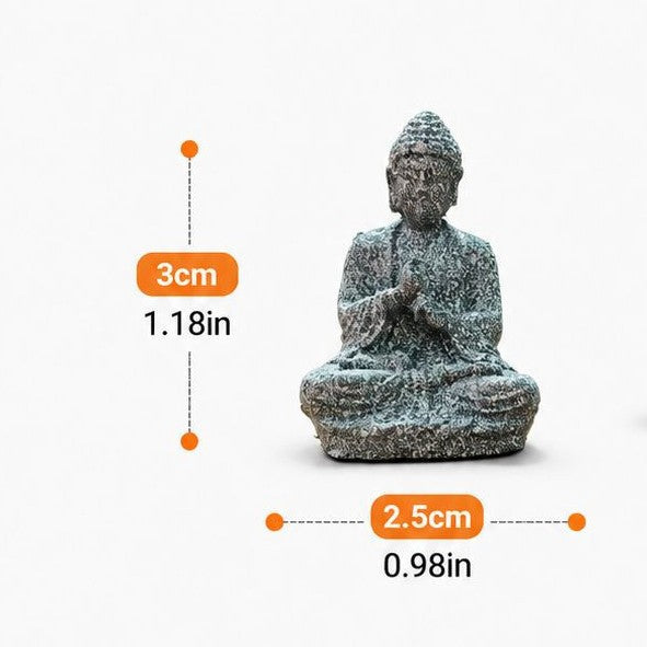 Stone Buddha Figurine Homeandso