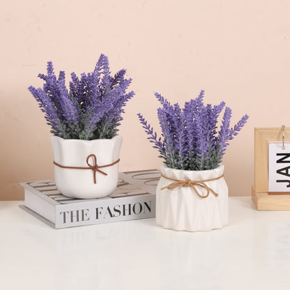 Lavender Floral Decoration Homeandso