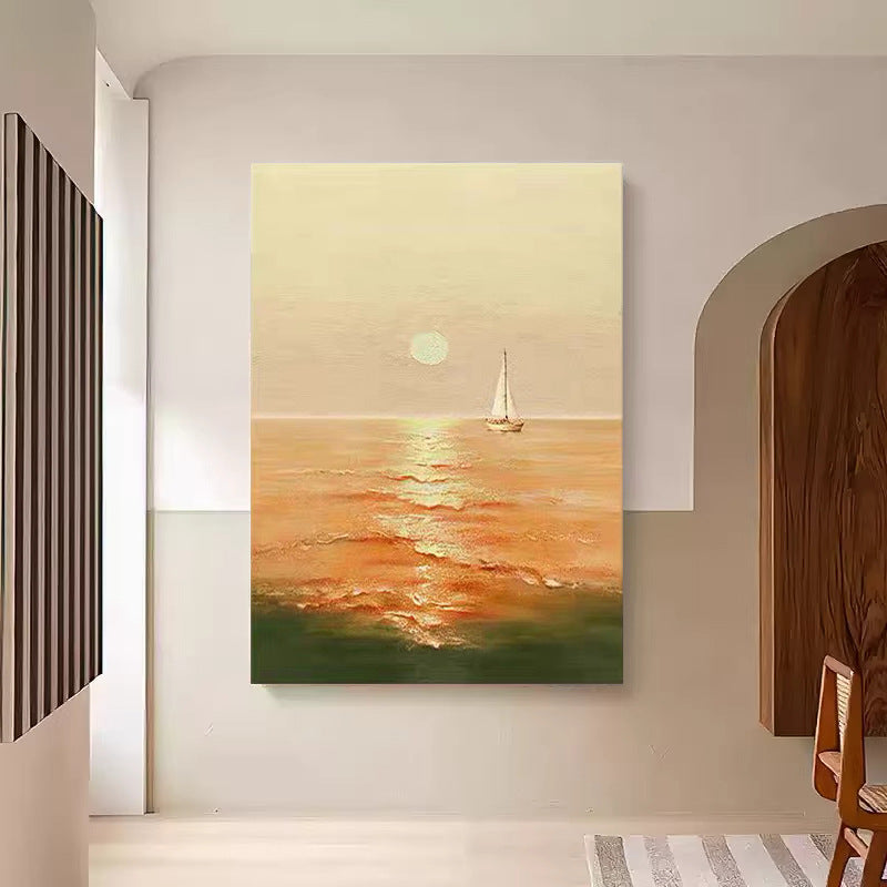 Serene Seascape Canvas Artwork Homeandso