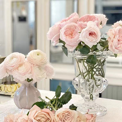 Dekorative Kristall Blumen Tischmittelstück